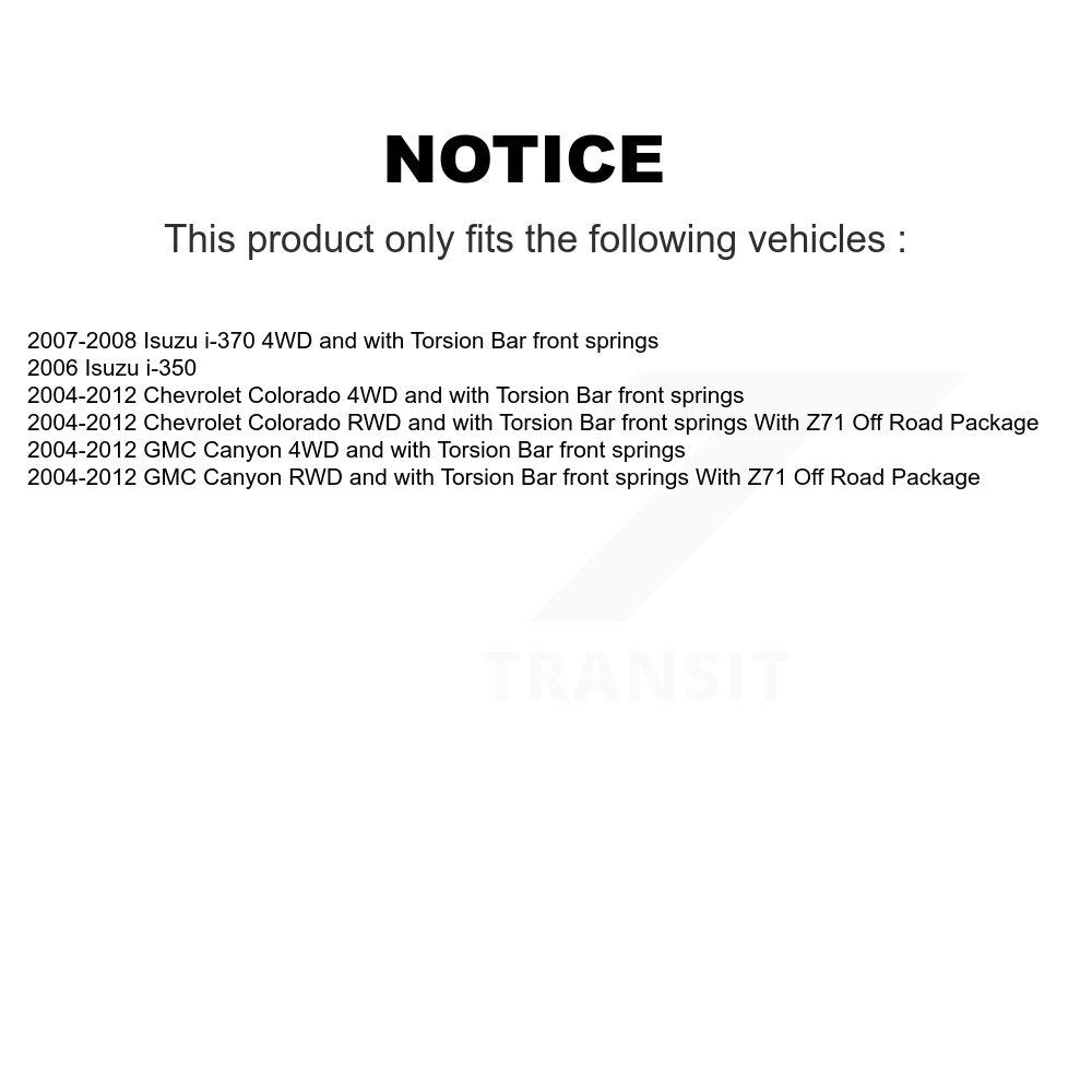 Shock Absorber Kit-KSS-100037 - Kit.bestparts.ca