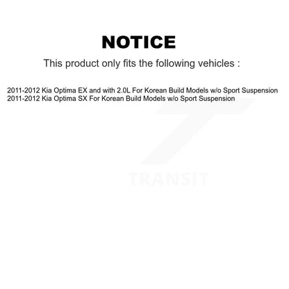 Suspension Strut Coil Spring Assembly Kit-KSS-105368 - Kit.bestparts.ca