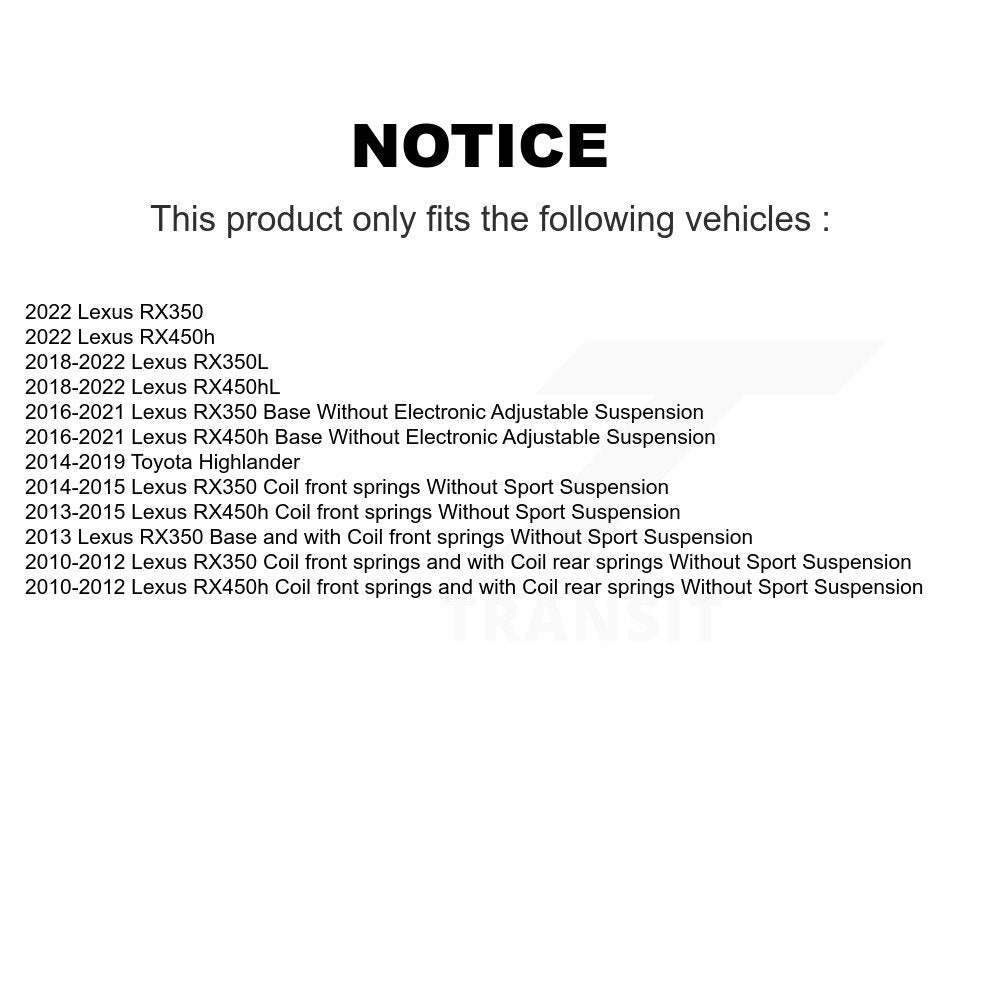 Shock Absorber Kit-KSS-107325 - Kit.bestparts.ca
