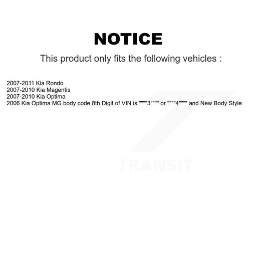 Shock Absorber Kit-KSS-107544 - Kit.bestparts.ca