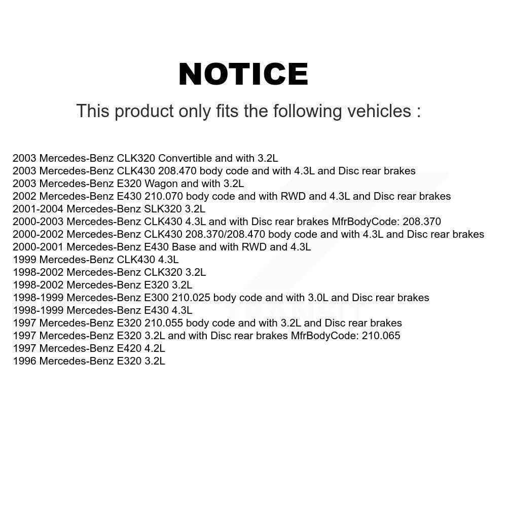 Brake Pads Kit-KSW-100313 - Kit.bestparts.ca Kit.bestparts.ca