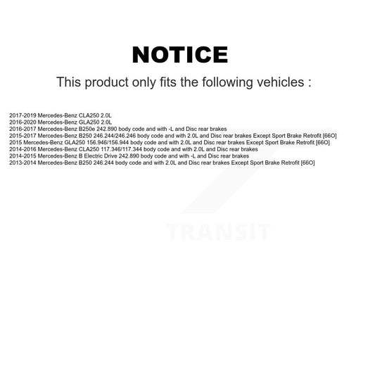 Brake Pads Kit-KSW-100321 - Kit.bestparts.ca