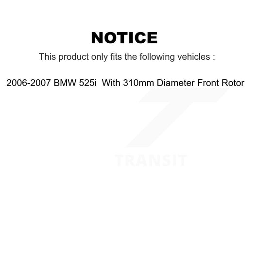 Brake Pads Kit-KSW-100344 - Kit.bestparts.ca