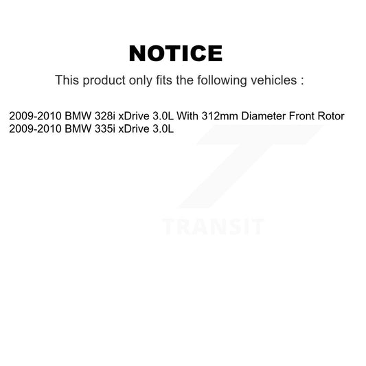 Brake Pads Kit-KSW-100385 - Kit.bestparts.ca