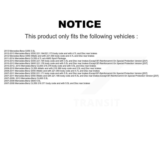 Brake Pads Kit-KSW-100419 - Kit.bestparts.ca