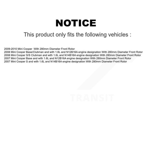 Brake Pads Kit-KSW-100442 - Kit.bestparts.ca