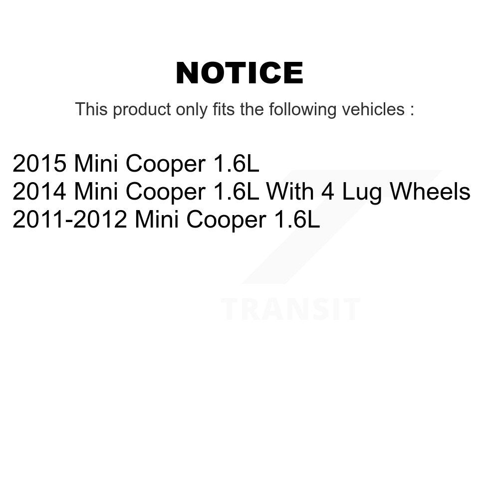 Brake Pads Kit-KSW-100490 - Kit.bestparts.ca