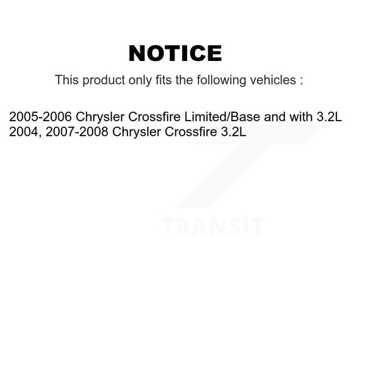 Brake Pads Kit-KSW-100534 - Kit.bestparts.ca