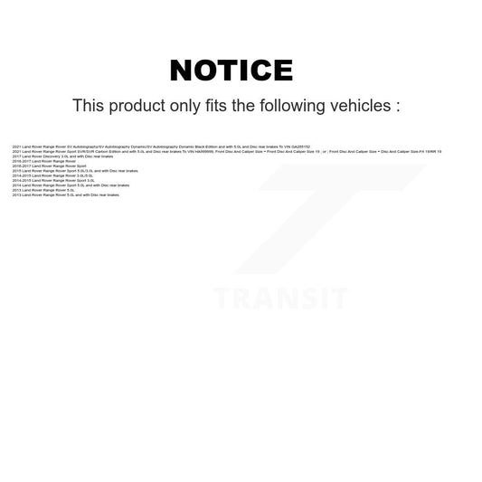 Brake Pads Kit-KSW-100620 - Kit.bestparts.ca