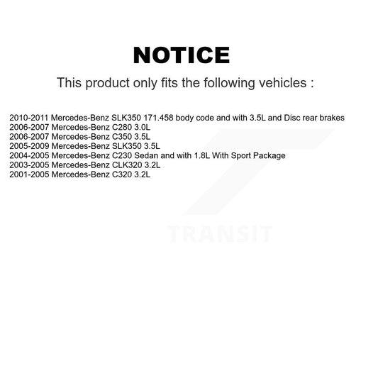 Brake Pads Kit-KSW-100640 - Kit.bestparts.ca