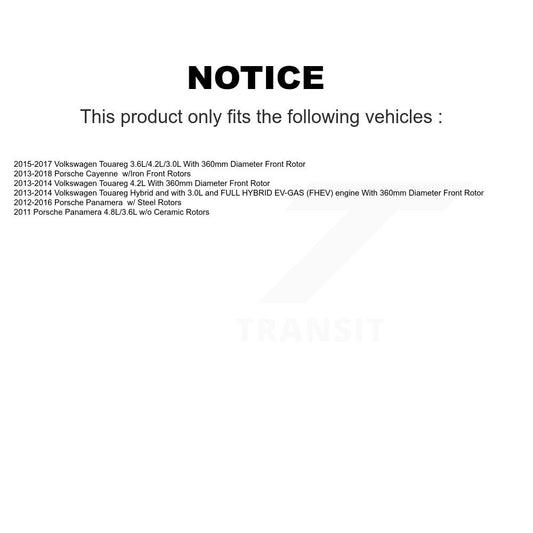Brake Pads Kit-KSW-100758 - Kit.bestparts.ca