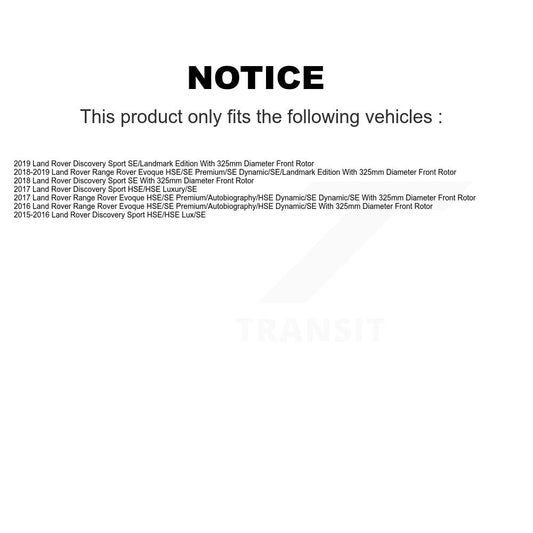 Brake Pads Kit-KSW-100789 - Kit.bestparts.ca