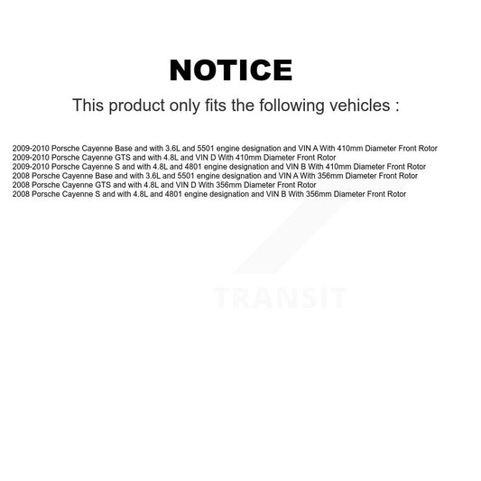 Brake Pads Kit-KSW-100851 - Kit.bestparts.ca