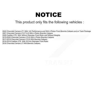 Brake Pads Kit-KTC-100011 - Kit.bestparts.ca