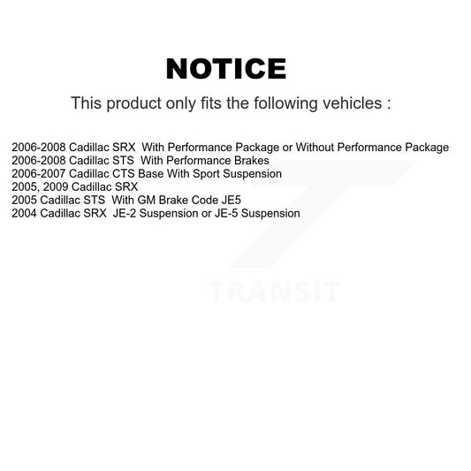 Brake Pads Kit-KTC-100019 - Kit.bestparts.ca