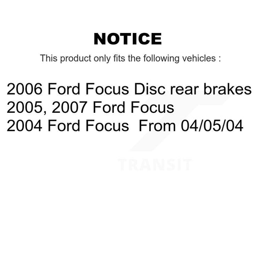 Brake Pads Kit-KTC-100029 - Kit.bestparts.ca