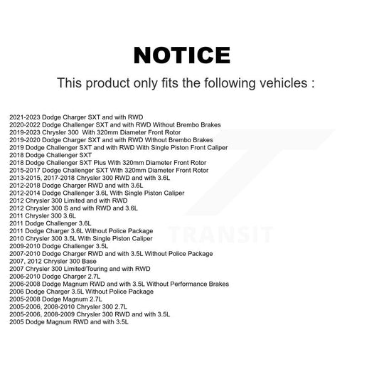 Brake Pads Kit-KTC-100036 - Kit.bestparts.ca