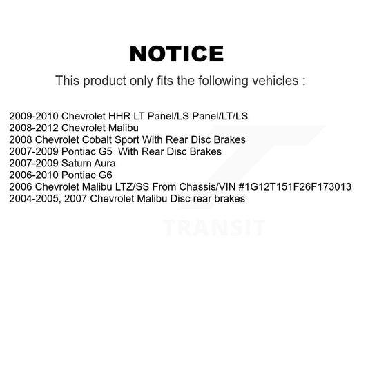 Brake Pads Kit-KTC-100085 - Kit.bestparts.ca
