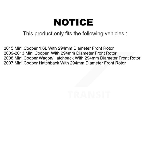 Brake Pads Kit-KTC-100101 - Kit.bestparts.ca