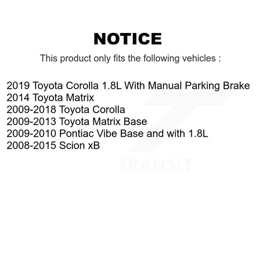 Brake Pads Kit-KTC-100107 - Kit.bestparts.ca