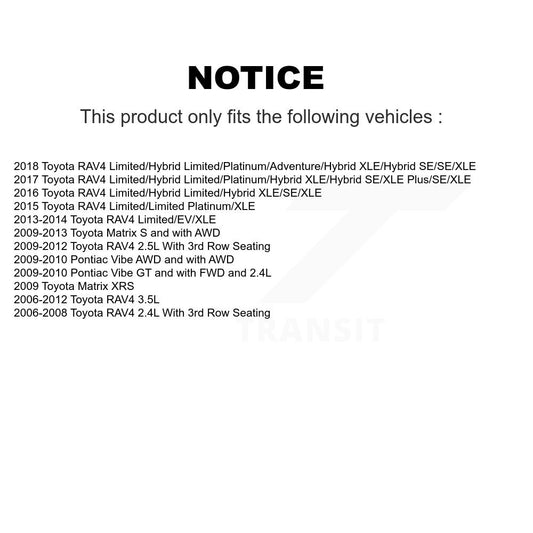 Brake Pads Kit-KTC-100108 - Kit.bestparts.ca