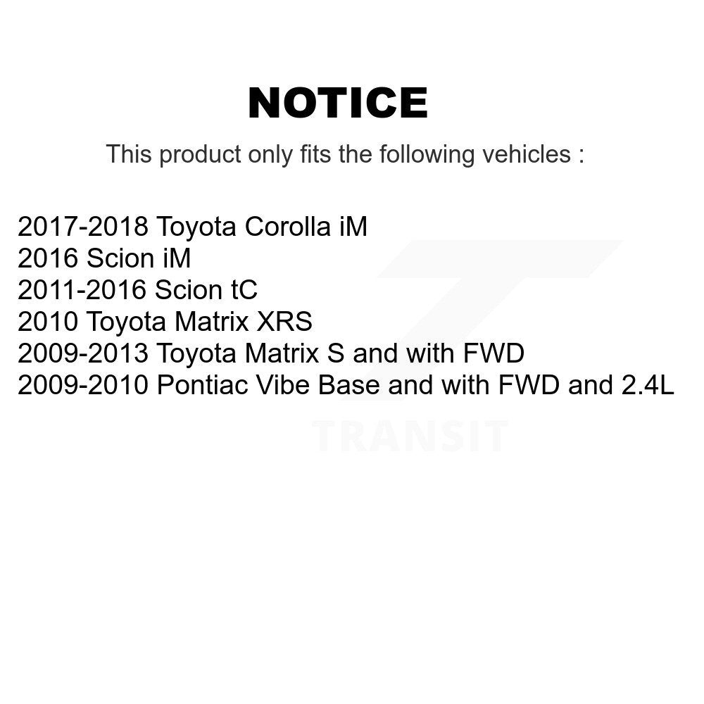 Brake Pads Kit-KTC-100109 - Kit.bestparts.ca