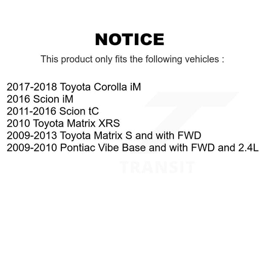 Brake Pads Kit-KTC-100109 - Kit.bestparts.ca