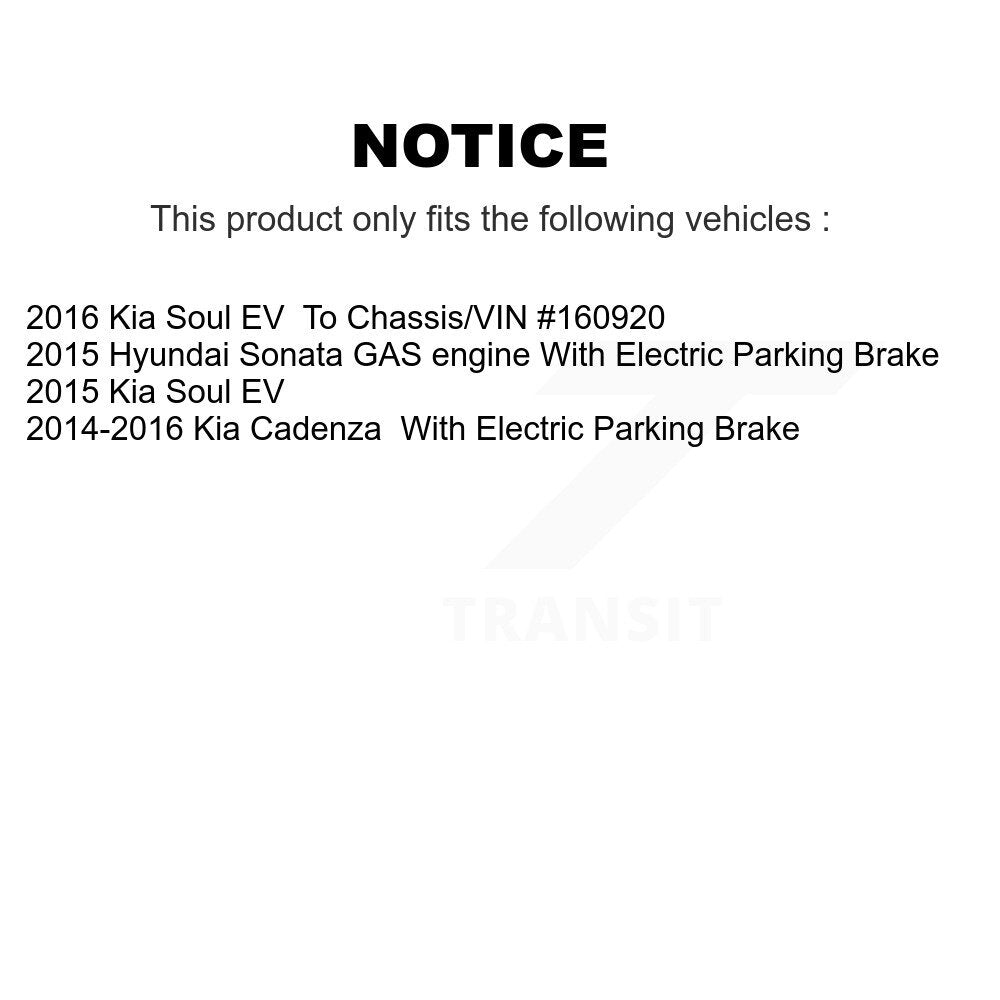 Brake Pads Kit-KTC-100127 - Kit.bestparts.ca