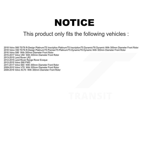 Brake Pads Kit-KTC-100133 - Kit.bestparts.ca