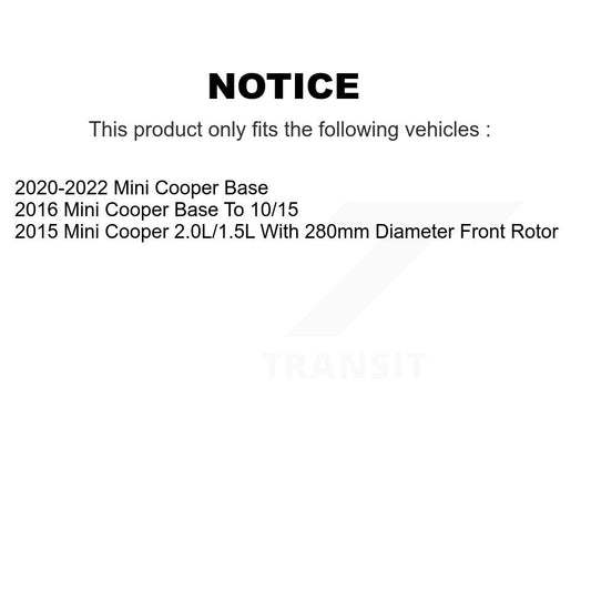 Brake Pads Kit-KTC-100136 - Kit.bestparts.ca