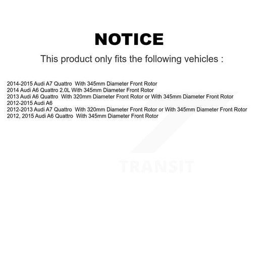Brake Pads Kit-KTC-100139 - Kit.bestparts.ca