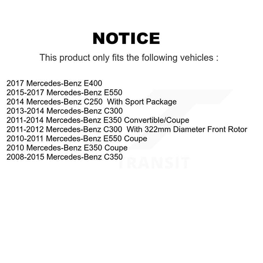 Brake Pads Kit-KTC-100152 - Kit.bestparts.ca