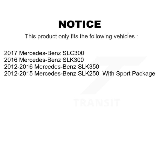 Brake Pads Kit-KTC-100153 - Kit.bestparts.ca