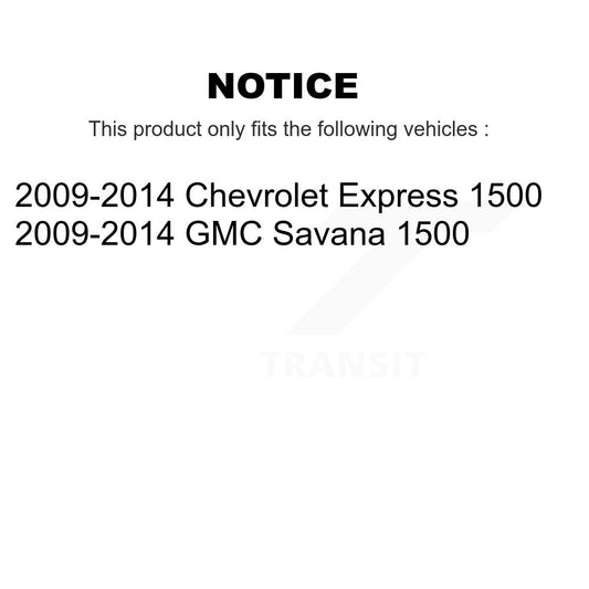 Brake Pads Kit-KTC-100163 - Kit.bestparts.ca