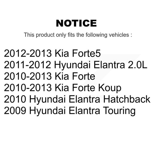 Brake Pads Kit-KTC-100176 - Kit.bestparts.ca