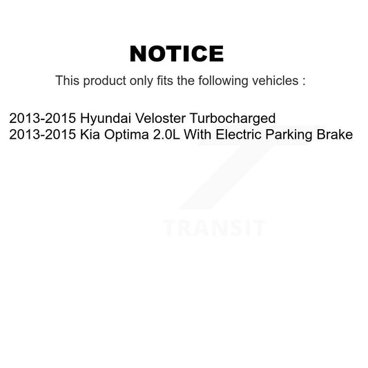 Brake Pads Kit-KTC-100195 - Kit.bestparts.ca