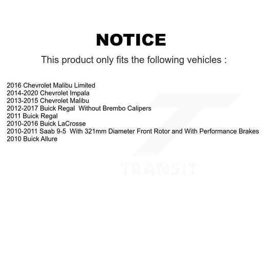 Brake Pads Kit-KTC-100200 - Kit.bestparts.ca