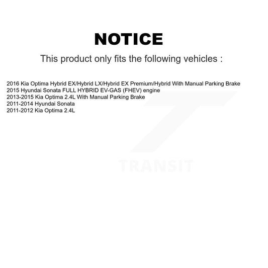 Brake Pads Kit-KTC-100208 - Kit.bestparts.ca