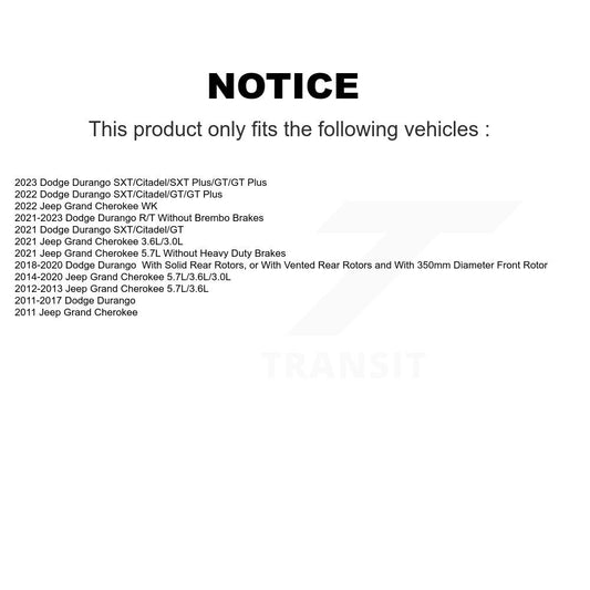 Brake Pads Kit-KTC-100213 - Kit.bestparts.ca