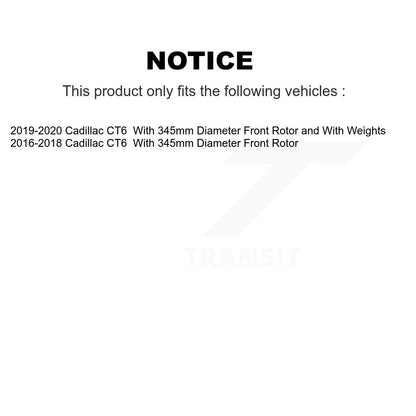 Brake Pads Kit-KTC-100220 - Kit.bestparts.ca