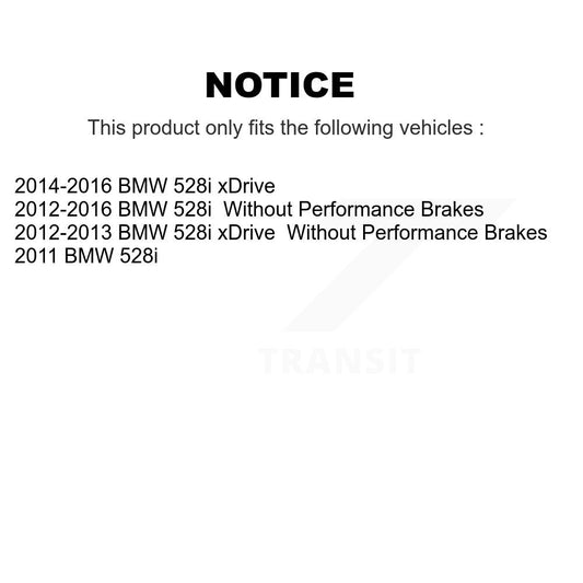 Brake Pads Kit-KTC-100221 - Kit.bestparts.ca