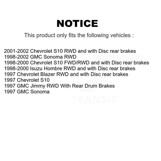 Brake Pads Kit-KTC-100239 - Kit.bestparts.ca