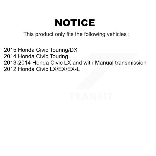 Brake Pads Kit-KTC-100253 - Kit.bestparts.ca