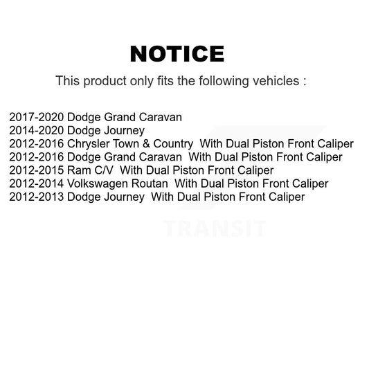 Brake Pads Kit-KTC-100256 - Kit.bestparts.ca