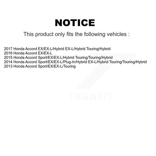 Brake Pads Kit-KTC-100277 - Kit.bestparts.ca