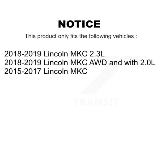 Brake Pads Kit-KTC-100280 - Kit.bestparts.ca