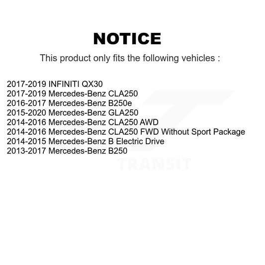 Brake Pads Kit-KTC-100282 - Kit.bestparts.ca
