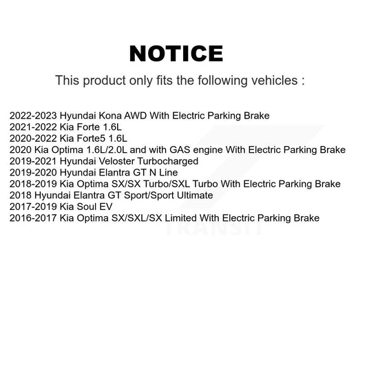 Brake Pads Kit-KTC-100315 - Kit.bestparts.ca