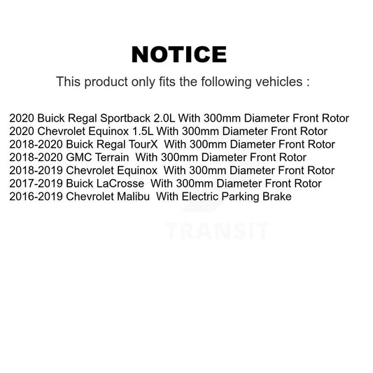 Brake Pads Kit-KTC-100319 - Kit.bestparts.ca