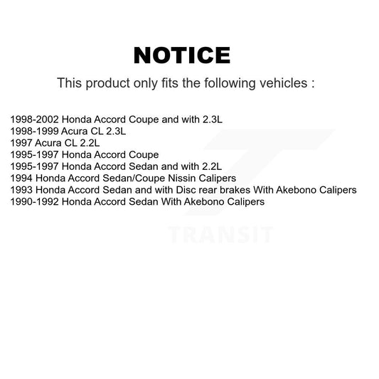 Brake Pads Kit-KTC-100327 - Kit.bestparts.ca